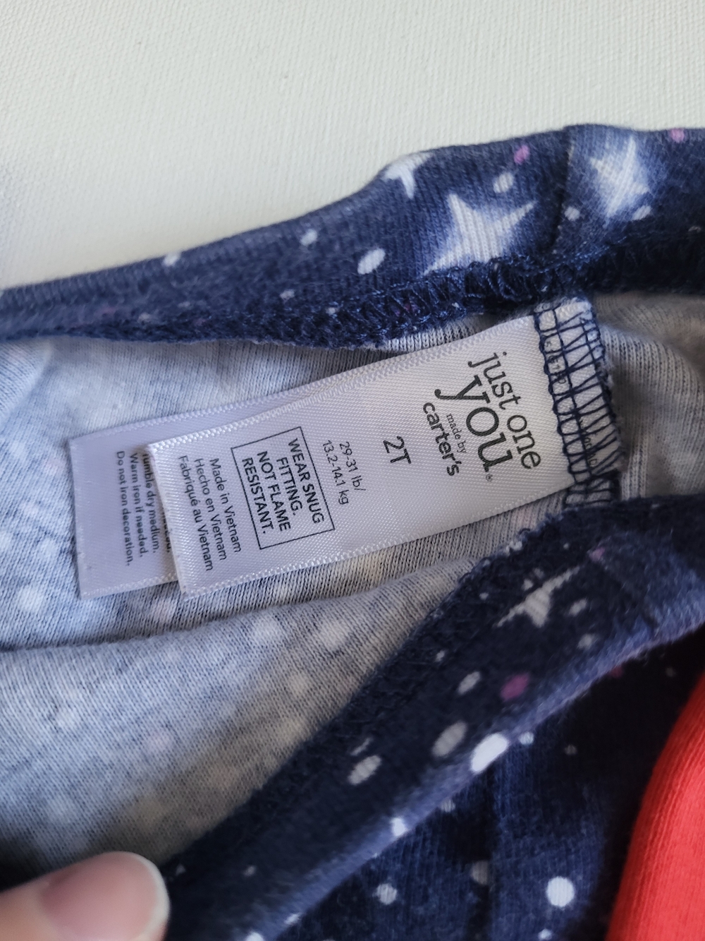 Carter's Purple Polka Dot Toddler Leggings - Picture 3 of 6